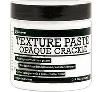 Ranger Pâte à texture craquelée opaque, transparente, 5,9 x 5,9 x 6,3 cm
