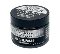 Ranger Pâte de texture Tim Holtz Distress-Noir Opaque, 3 fl oz Jar
