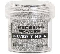 Ranger Poudre à Embosser pour Guirlande argentée, matière synthétique, 4,45 x 4,45 x 4,45 cm