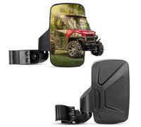 Ranger Side Mirror, UTV Rear View Mirror Compatible with Polaris Ranger XP 500, 570, 900, 900 Crew, 1000, 1000 Crew, Ranger Diesel, ETX/EV, General 1000, Can-Am Defender, Maverick Trail