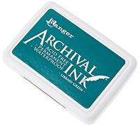 Ranger Tampon encreur d'archives #0 Library Vert