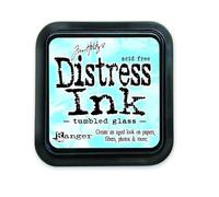 Ranger Tim Holtz détresse Tampon, Pendentif en Verre