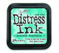 Ranger Tim Holtz détresse tampons d'encre, Plumes de Paon