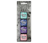 Ranger Tim Holtz Distress Mini tampons encreurs Lot de 4 Paquets de 17 (TDPK79125)