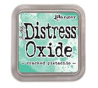 Ranger Tim Holtz Distress Oxyde Pierre Ponce - Un Tampon encreur surélevé de 2 x 2, avec Encre teintée réactive à l'eau Détresse Pumice Stone, Orange, 7, 6 x 7, 6 cm