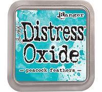 Ranger Tim Holtz Distress Oxide Ink Pad Peacock Feathers Ink-Pad Garçon Bleu FR: 2XL (Taille Fabricant: S)