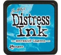 RANGER Tim Holtz Mini tampon encreur Distress, bleu Mermaid Lagoon