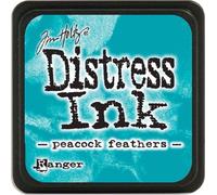 RANGER Tim Holtz Mini tampon encreur Distress, plumes de paon