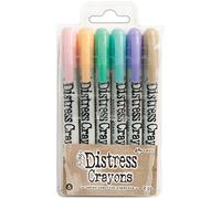 Ranger Tim Holtz N ° 1 Distress Crayon Ensemble de crayons Set 5 14 x 8 x 1.8 cm Multicolore
