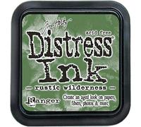 Ranger Tim Holtz Tampon encreur Distress Rustic, Wilderness Rustique, 3 x 3 inches