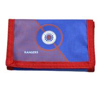 Rangers FC - Portefeuille centre BS4374 (taille unique) (Bleu/Rouge)