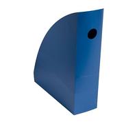 Ranges-revues bleu Exacompta Mag-Cube dos de 8,2 cm gamme Néo Déco