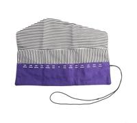 Rangez vos fournitures de tricot en toute sécurité avec nos sacs pliables pour crocheter vos accessoires de tricot (violet)
