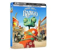Rango Édition Limitée Steelbook Blu-ray 4K Ultra HD