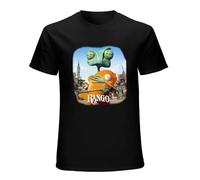 Rango Poster Art T Shirt Mens Movie Mr TIMMS Black XL