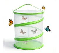 RANJIMA Cage pour insectes et papillons - Design pop-up - Pliable - En filet - Pour les activités de plein air - Papillon