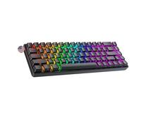 Ranked Master M65 HE 65% | Rapid Trigger Technologie | Clavier Gaming Mécanique Magnétique | 68 Touches RGB LED pour PC/Mac Gamer | Clavier Américain (Noir, Clear Switch)