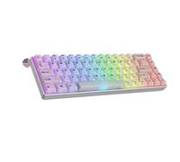 Ranked Master M65 HE 65% | Rapid Trigger Technologie | Clavier Gaming Mécanique Magnétique | 68 Touches RGB LED pour PC/Mac Gamer | Clavier Américain (Pom Dye Sub, Clear Switch)