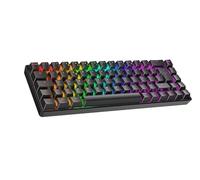 Ranked Master M65 HE 65% | Rapid Trigger Technologie | Clavier Gaming Mécanique Magnétique | 69 Touches RGB LED pour PC/Mac Gamer | Clavier Français & Belge (AZERTY) (Noir, Clear Switch)