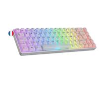 Ranked Master M65 HE 65% | Rapid Trigger Technologie | Clavier Gaming Mécanique Magnétique | 69 Touches RGB LED pour PC/Mac Gamer | Clavier Français & Belge (AZERTY) (Pom Dye Sub, Clear Switch)
