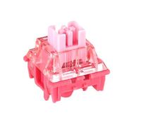 Ranked RS-1 Pro Interrupteurs Mécaniques pour Claviers Mécaniques de Jeu | Montés sur PCB à 5 Broches | Pré-Lubrifiés | Linéaires Silencieux 53cN by Haimu (Pro Silent Red, 10 Pcs)