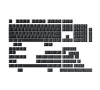 Ranked Set de Touches POM INK | 1,45mm d'Épaisseur | Profil Cherry pour Clavier DIY Mécaniques Custom ( Noir , 169 Touches )