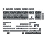 Ranked Set de Touches Pom Jelly Translucides | 1,45mm d'Épaisseur | Profil Cherry pour Clavier DIY Mécaniques Custom (Ash, 169 Touches)