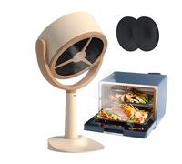 Rankey Mini Hotte Aspirante, Hotte Aspirante Portable, Hotte De Table Réglable - Grande Batterie De 3000 MAh, Forte Aspiration Et Faible Bruit, pour Barbecues, Dîners en Intérieur, Casseroles Chaudes