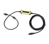 Rankomu Câble de Programmation câble de données adapté pour FX1S/1N/2N/3U série FX PLC, USB-SC09-FX câble de 2,5 mètres Ligne de téléchargement Ligne de Communication série FX