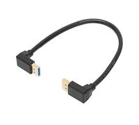 Rankomu Câble DisplayPort 1.4 à angle droit, 8K/60Hz, coudé à 90 degrés mâle vers mâle, haute vitesse de 32,4 Gbit/s, DisplayPort à angle droit pour jeux et cinéma maison, 1,8 m