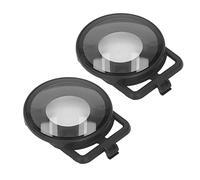 Rankomu Cache d'objectif d'appareil photo, double protège-objectif pour Insta 360 One RS, accords de caméra d'action, protection d'objectif pour OneRS, protection, installation facile