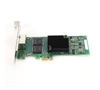 Rankomu Carte réseau PCIE - Carte réseau Gigabit Ethernet - Carte réseau PCIE x1 double port serveur pour Intel I350-T2V2 i350AM2 - Connectivité haut débit