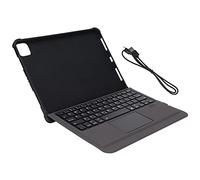 Rankomu Clavier ergonomique sans fil pour tablettes iOS, noir, design ergonomique avec housse de protection, compatible avec les appareils de 11" et 11", accessoires pour tablettes et ordinateurs