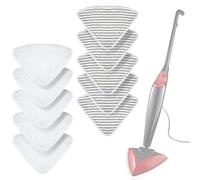 Rankomu Lot de 10 housses de rechange pour Vileda Steam Plus - 5 x microfibre pour un nettoyage normal + 5 x bandes pour la saleté tenace - Qualité supérieure - Absorbant - Lavable jusqu'à 60 °C