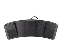 Rankomu Pédale d'interrupteur à trois pieds USB - Pédale multifonction ergonomique pour jeux et tests d'usine - Commutateur mécanique - Compatible avec PC et Mac