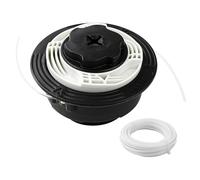 Rankomu Tête de Fil pour Débroussailleuse C6-2 Compatible Stihl FS38 FS40 FS45 FS50 FSE60 FSE71 FSE81 - Inclut 5m de Fil 2,0mm, Changement Rapide sans Démontage, Matériau Isolant Électrique Haute Rési