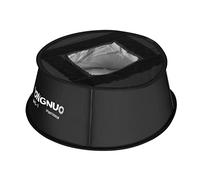 Rankomu YN45-1 Diffuseur de boîte à lumière ronde de 45 cm, avec sac de transport pour lampe vidéo LED YN300/YN300 II/YN300 IV