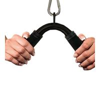 Ranley Accessoires pour Câble de Fitness - Poignée en V pour Exercice Triceps | Barre D'entraînement Anti-dérapante pour Pulldown - Renforcement Dos Épaules Rameur Maison Garage Hommes Femmes