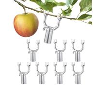 Ranley Béquille de support pour branche d'arbre, support de branche d'arbre - support en métal de 8 pièces pour le soutien de la branche - outil multifonction pour redresser les arbres de vignobles,