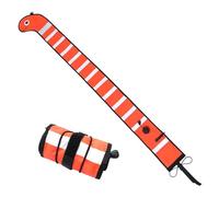 Ranley Bouées de signalisation de Plongée, Saucisse de sécurité pour Plongée | Bouées de signalisation réfléchissantes pour animaux, Saucisse de sécurité en nylon à haute visibilité, mignon