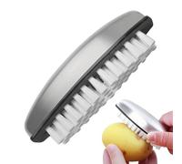 Ranley Brosse De Récurage Robust, Brosse Métallique pour Nettoyage, Nettoyant Grattoir Multifonction Poignée Ergonomique pour Cuisine Four Barbecue Extérieur Camping