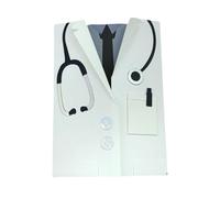 Ranley Carte de remerciement, notes de remerciement avec enveloppe, carte postale d'encouragement cravate ou note de vœux style perle pour vétérinaire, anniversaire, collègue, adolescent, médecin