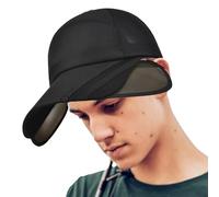 Ranley Chapeaux de camionneur de pêche pour homme, chapeaux de camionneur pour homme - Bonnet de pêcheur pour homme à larges bords | Chapeau de protection UV rétractable unisexe pour activités de