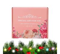 Ranley Ensemble de soins personnels pour femme - 8 pièces de fournitures de spa confortables et relaxantes, paquet de soins pour femmes, pour Noël, fête d'anniversaire, maison, chambre à coucher