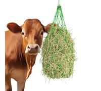 Ranley Filet À Foin pour Chevaux - Distributeur De Fourrage pour Bétail - Sac De Nourriture Suspendu pour Chevaux Chèvres Et Bétail dans Les Écuries Et Stalles