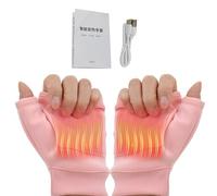 Ranley Gants chauffants pour hommes et femmes - Mitaines de montagne sans doigts - Gants thermoélectriques Rechargeables USB pour l'hiver froid | Hiver MotoOutdoor Chasse Camping Randonnée Sport