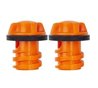 Ranley Groupe bouchon d'échappement de dispositif de refroidissement, kit bouchon d'échappement | assemblage du dispositif de refroidissement,2 petits bouchons d'échappement avec conception d'essai de