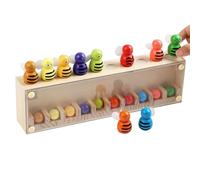 Ranley Jeu de Mémoire pour Enfants | Jouet Reconnaissance des Couleurs | Jeu en Bois Correspondance pour Enfants Maternelle Forme Abeille Jouet Éducatif