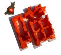 Ranley Lampe murale - éclairage d'ambiance à batterie avec ombre 3D, applique murale LED lumière de nuit pour chambre d'enfant - pour entrée couloir chambre de chevet, salon, fête, maison