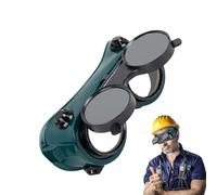 Ranley Lunettes de soudeur | Lunettes de coupe plasma, protection des yeux, meulage plasma, brasage, lunettes de protection contre la poussière pour soudage au chalumeau